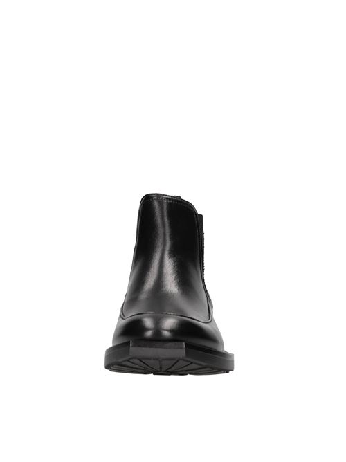 Stivaletti Beatles in pelle LE BOHEMIEN | K23-6 VIT.NERO